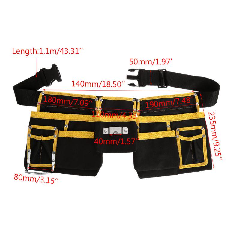 Cloth Multi-functional Electrician Tool Belt