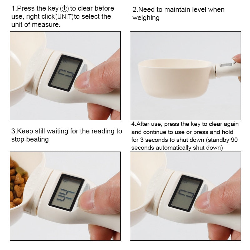 PET FOOD SCALE CUP